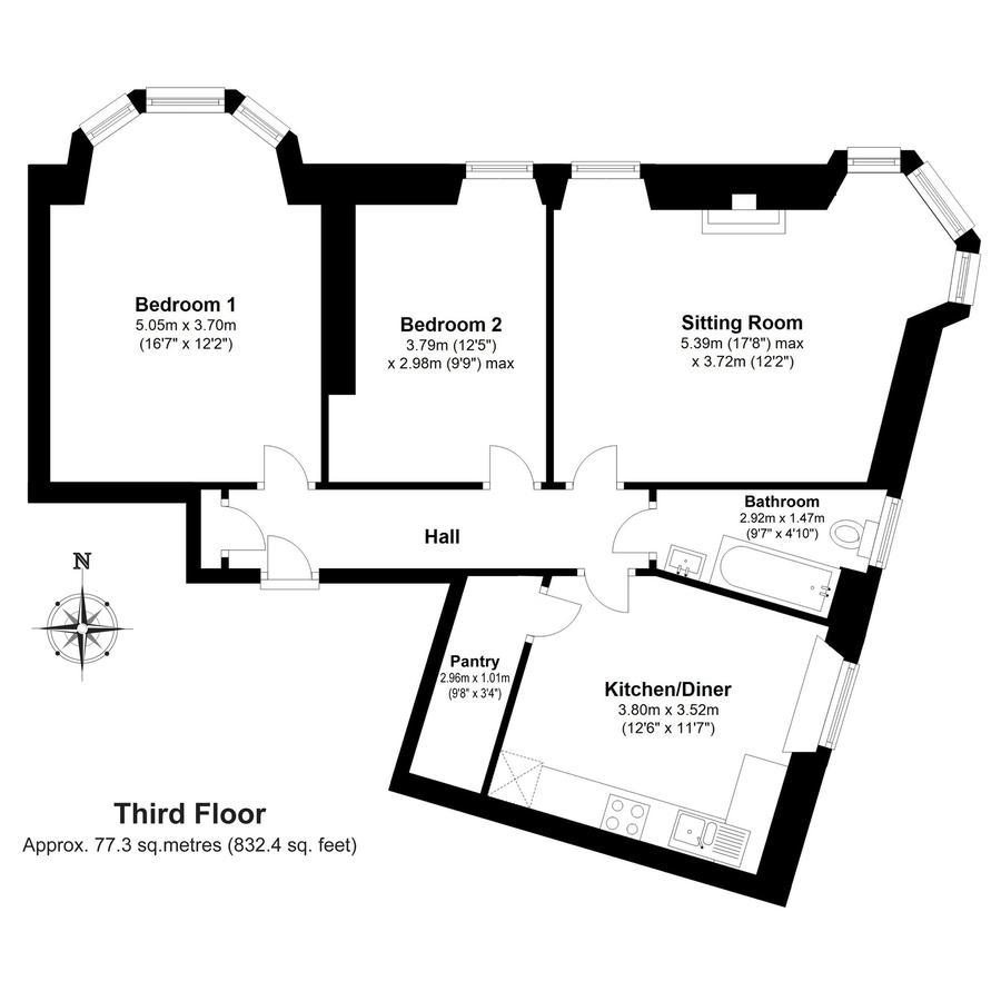 Belhaven Terrace Apartman Edinburgh Kültér fotó